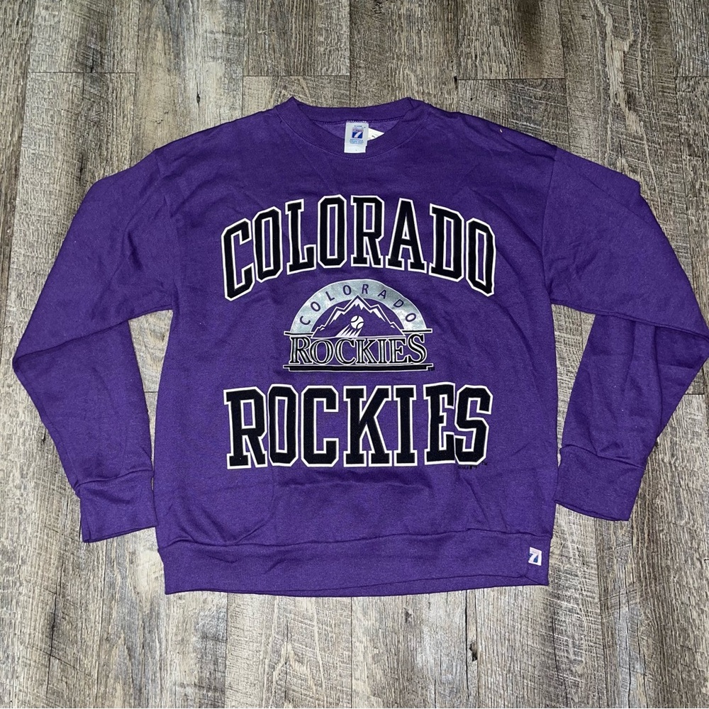 Vintage 1990’s Colorado Rockies Sweater Large‎ NWT